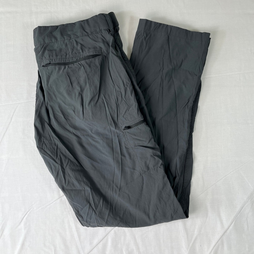 UB Tech Classic Fit Pants Mens 34x34 Grey Excellent Lightweight Cargo Travel